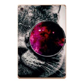 Gogo Accessories Samsung Galaxy Tab ile Uyumlu S Sm-T720 Kedi Baskılı Silikon Kılıf