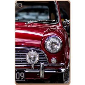 Gogo Accessories Samsung Galaxy Tab ile Uyumlu S Sm-T720 Klasik Araba Baskılı Silikon Kılıf