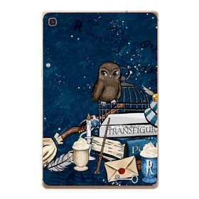Gogo Accessories Samsung Galaxy Tab ile Uyumlu S Sm-T720 Mektup Baykuş Baskılı Silikon Kılıf