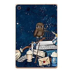 Gogo Accessories Samsung Galaxy Tab ile Uyumlu S Sm-T720 Mektup Baykuş Baskılı Silikon Kılıf