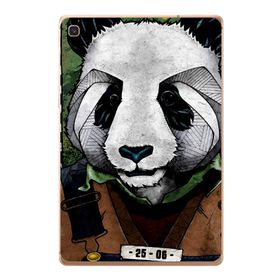Gogo Accessories Samsung Galaxy Tab ile Uyumlu S Sm-T720 Panda Baskılı Silikon Kılıf