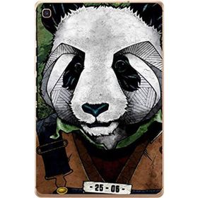 Gogo Accessories Samsung Galaxy Tab ile Uyumlu S Sm-T720 Panda Baskılı Silikon Kılıf