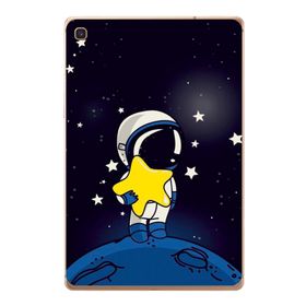 Gogo Accessories Samsung Galaxy Tab ile Uyumlu S Sm-T720 Uzay Baskılı Silikon Kılıf