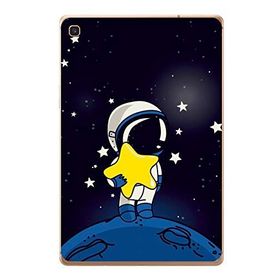 Gogo Accessories Samsung Galaxy Tab ile Uyumlu S Sm-T720 Uzay Baskılı Silikon Kılıf
