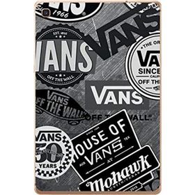 Gogo Accessories Samsung Galaxy Tab ile Uyumlu S Sm-T720 Vans Baskılı Silikon Kılıf