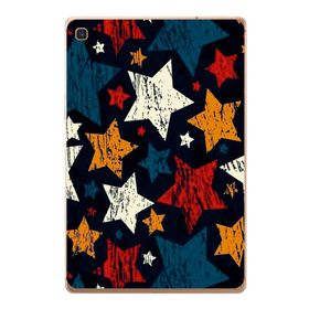 Gogo Accessories Samsung Galaxy Tab ile Uyumlu S Sm-T720 Yıldızlar Baskılı Silikon Kılıf