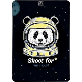 Gogo Accessories Samsung Galaxy Tab ile Uyumlu S2 T815 Astronot Ayı Baskılı Silikon Kılıf