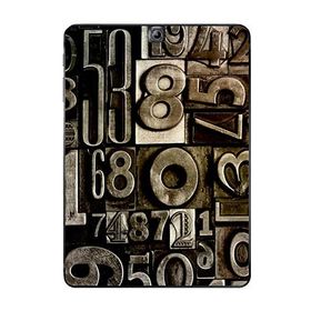 Gogo Accessories Samsung Galaxy Tab ile Uyumlu S2 T815 Rakam Baskılı Silikon Kılıf