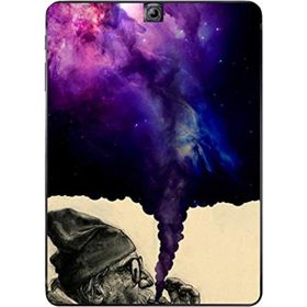Gogo Accessories Samsung Galaxy Tab ile Uyumlu S2 T815 Sigara İçen Adam Baskılı Silikon Kılıf