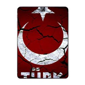 Gogo Accessories Samsung Galaxy Tab ile Uyumlu S2 T815 Türk Baskılı Silikon Kılıf
