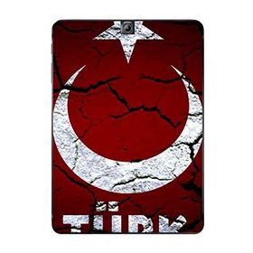 Gogo Accessories Samsung Galaxy Tab ile Uyumlu S2 T815 Türk Baskılı Silikon Kılıf