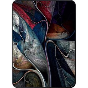 Gogo Accessories Samsung Galaxy Tab ile Uyumlu T530 3D Dünya Desen Baskılı Silikon Kılıf
