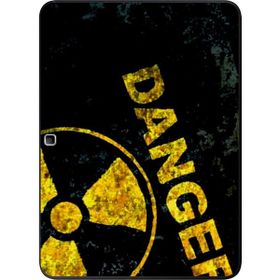 Gogo Accessories Samsung Galaxy Tab ile Uyumlu T530 Danger Baskılı Silikon Kılıf