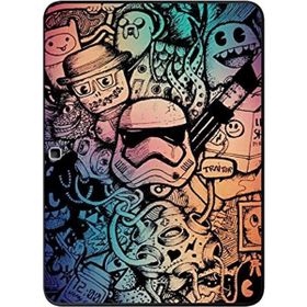 Gogo Accessories Samsung Galaxy Tab ile Uyumlu T530 Demir Adam Baskılı Silikon Kılıf