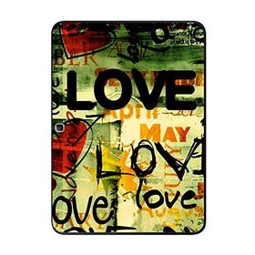 Gogo Accessories Samsung Galaxy Tab ile Uyumlu T530 Love Baskılı Silikon Kılıf