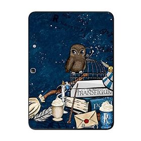 Gogo Accessories Samsung Galaxy Tab ile Uyumlu T530 Mektup Baykuş Baskılı Silikon Kılıf