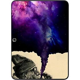 Gogo Accessories Samsung Galaxy Tab ile Uyumlu T530 Sigara İçen Adam Baskılı Silikon Kılıf