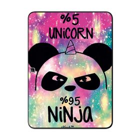 Gogo Accessories Samsung Galaxy Tab ile Uyumlu T530 Unicorn Baskılı Silikon Kılıf