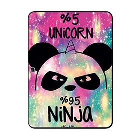 Gogo Accessories Samsung Galaxy Tab ile Uyumlu T530 Unicorn Baskılı Silikon Kılıf