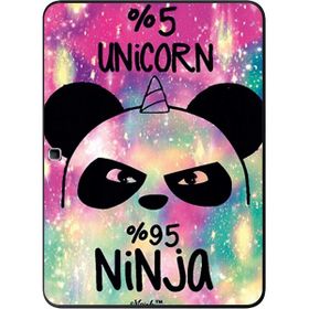 Gogo Accessories Samsung Galaxy Tab ile Uyumlu T530 Unicorn Baskılı Silikon Kılıf