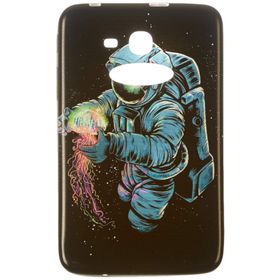 Gogo Accessories Samsung T110 Model Astronot Baskılı Silikon Kılıf