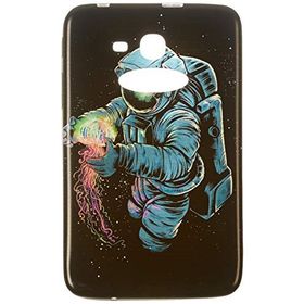 Gogo Accessories Samsung T110 Model Astronot Baskılı Silikon Kılıf