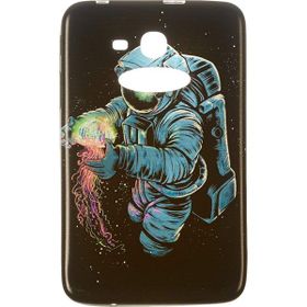 Gogo Accessories Samsung T110 Model Astronot Baskılı Silikon Kılıf