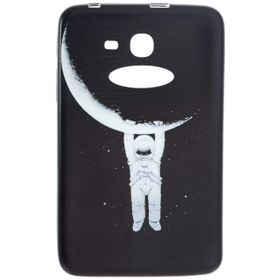 Gogo Accessories Samsung T110 Model Ayi Tutan Adam Baskılı Silikon Kılıf