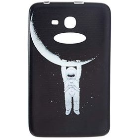Gogo Accessories Samsung T110 Model Ayi Tutan Adam Baskılı Silikon Kılıf