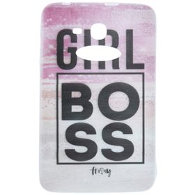 Gogo Accessories Samsung T110 Model Boss Friday Baskılı Silikon Kılıf