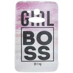 Gogo Accessories Samsung T110 Model Boss Friday Baskılı Silikon Kılıf