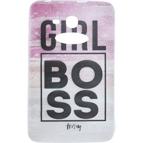 Gogo Accessories Samsung T110 Model Boss Friday Baskılı Silikon Kılıf
