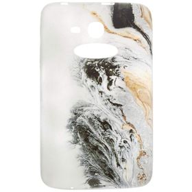 Gogo Accessories Samsung T110 Model Dalgali Ebru Baskılı Silikon Kılıf