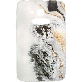 Gogo Accessories Samsung T110 Model Dalgali Ebru Baskılı Silikon Kılıf
