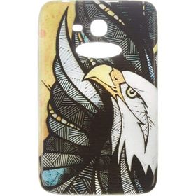Gogo Accessories Samsung T110 Model Kartal Baskılı Silikon Kılıf