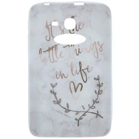 Gogo Accessories Samsung T110 Model Life Baskılı Silikon Kılıf