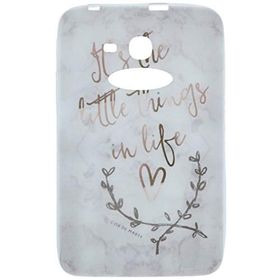 Gogo Accessories Samsung T110 Model Life Baskılı Silikon Kılıf