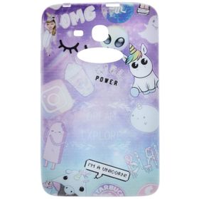 Gogo Accessories Samsung T110 Model Omg Baskılı Silikon Kılıf