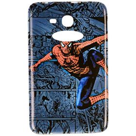 Gogo Accessories Samsung T110 Model Orumcek Adam Desenli Baskılı Silikon Kılıf