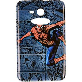 Gogo Accessories Samsung T110 Model Orumcek Adam Desenli Baskılı Silikon Kılıf