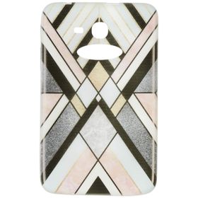 Gogo Accessories Samsung T110 Model Renkli Uzun Seritli Baskılı Silikon Kılıf