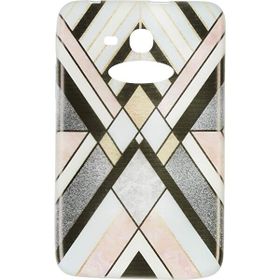 Gogo Accessories Samsung T110 Model Renkli Uzun Seritli Baskılı Silikon Kılıf