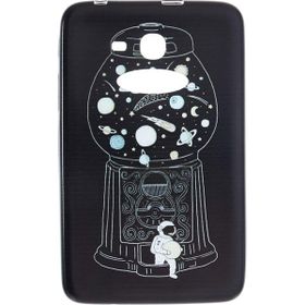 Gogo Accessories Samsung T110 Model Yalniz Astronot Baskılı Silikon Kılıf