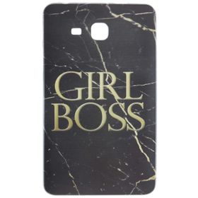 Gogo Accessories Samsung T280 Model Mermer Desenli Boss Baskılı Silikon Kılıf
