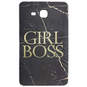 Gogo Accessories Samsung T280 Model Mermer Desenli Boss Baskılı Silikon Kılıf