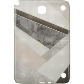 Gogo Accessories Samsung T350 Model Cizgili Desen Baskılı Silikon Kılıf