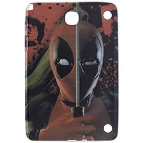 Gogo Accessories Samsung T350 Model Deadpool Baskılı Silikon Kılıf