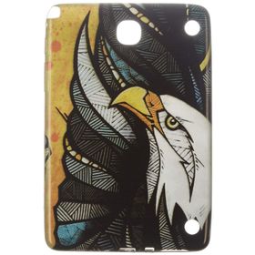 Gogo Accessories Samsung T350 Model Kartal Baskılı Silikon Kılıf