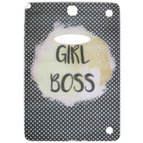 Gogo Accessories Samsung T550 Model Boss Baskılı Silikon Kılıf