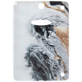 Gogo Accessories Samsung T550 Model Dalgali Ebru Baskılı Silikon Kılıf